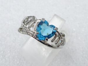 色石　指輪(17号)